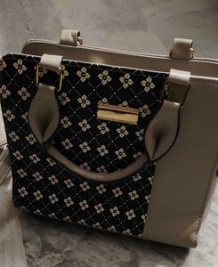 White And Black Bag
