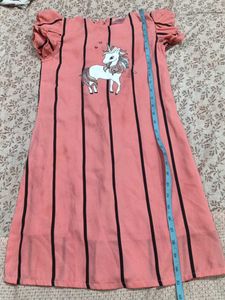 Cute Unicorn Girls Dress