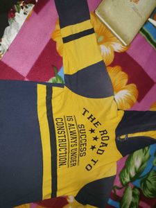 Road to Success Yellow Hoodie