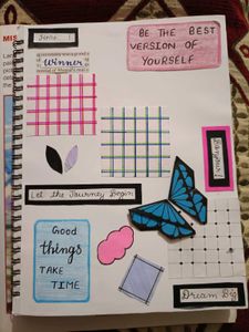 Unique Scrapbook Page