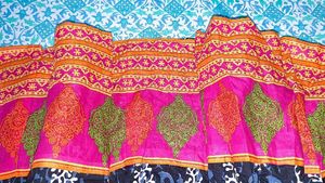 New Unused Cotton Maxi Skirt (Tailor Made)