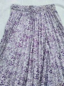 Floral Print Maxi Skirt