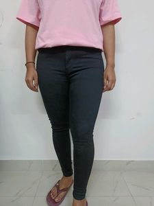 Ginger Denim Skinny Jeans - Black