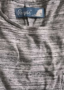 Gray Pocket Tee