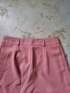 Dusty Rose Wide Leg Pants