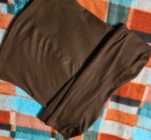 Brown Long Sleeve Top
