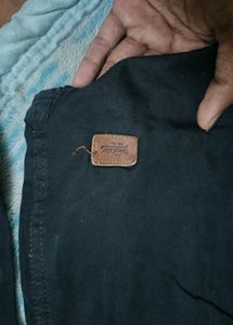 Roadster Brand Plain Black Shirt