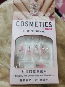 Cosmetics Luxe Finish Nails - 12pcs