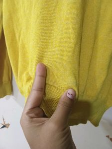 V Collar Sweater
