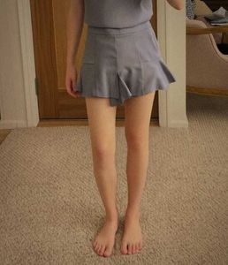 Forever 21 Skirt Shorts (gray)