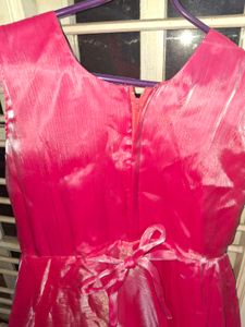 Ethnic Rose Pink Gown