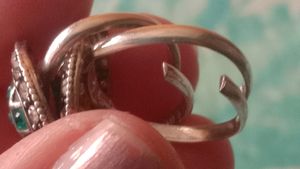 Pure Silver Toe Ring🥰