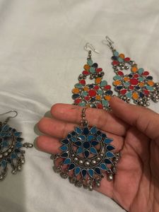 Colorful Statement Earrings