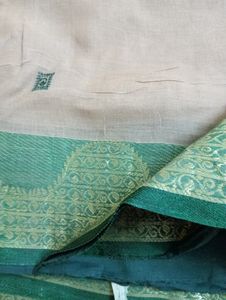 Elegant Green Border Saree