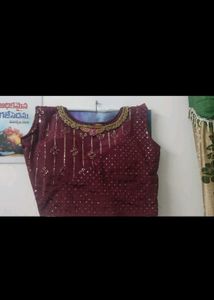 Brown Lehenga Set