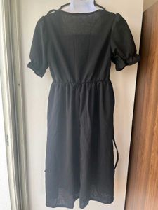 Cute Black Midi Dress