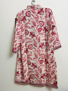 Floral Print Kurta
