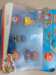 5 Pack PAW PATROL PENCIL TOPPERS