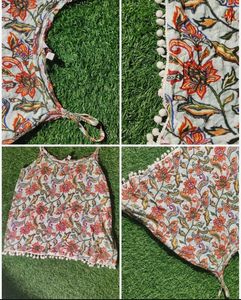 Floral Print Tank Top