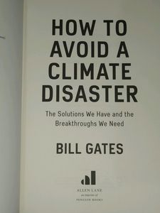 🆕 How To Avoid A Climate Disaster Book Bill Gates