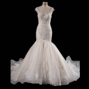 Luxury elegant mermaid gown