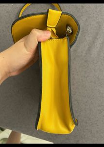 Mustard Tan Sling Bag