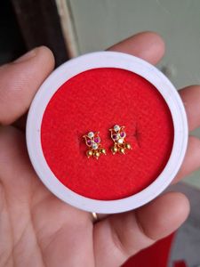 Gold Stud Earrings
