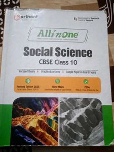 Arihant All In One Social Science CBSE Class 10