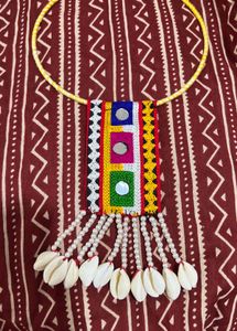 🌟 Handcrafted Tribal Hasli Necklace – ₹600/-