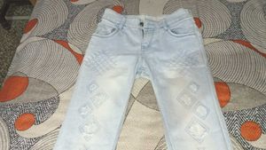 Light Wash Denim Jeans