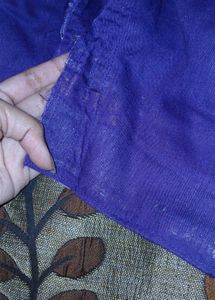 Purple Readymade Saree Blouse