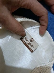 Elegant White Kurta Set