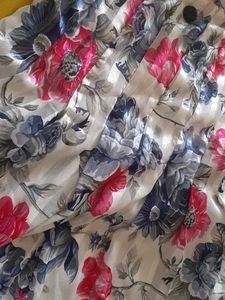 White floral print dress girls 10-13/14 yr
