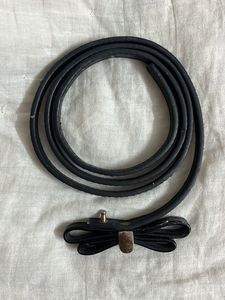 ⚜️🖤Black Bow Belt with Gold Accent🖤⚜️