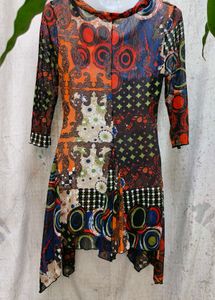 I. Colorful Patterned Dress
