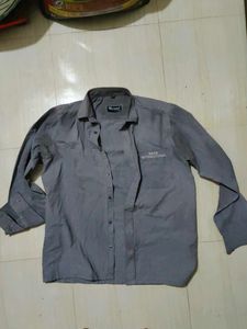 Gray Formal Shirt