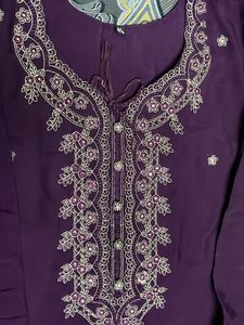Elegant Purple Kurta