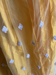 Elegant Yellow Embroidered Kurta Set