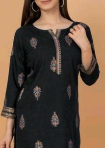 Black Short Kurti