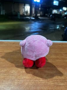 Kirby Hovering 3.5&#34; Dangler Plush w/Clip - Little