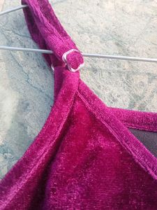 Velvet Mini party wear Dress