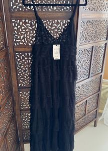 New Zara Celeb Style Gala Runway Maxi Dress