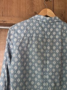 kalamkari work patches shirt