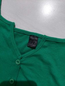 Stylish Shein Green Top