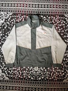 Retro Colorblock Windbreaker Jacket