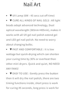 OyTRA Resin/ Nail Lamp