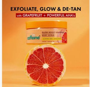 mCaffeine Glow Boost Grapefruit Body Scrub