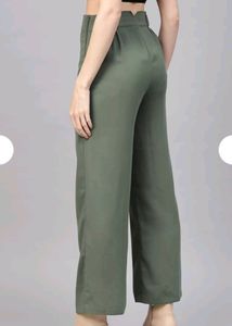 Combo Olive And Black Womens Trousers