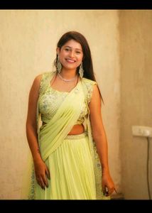 Designer Lehnga Wid Shrug....Very Unique Lehng
