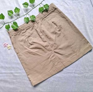 Y2k Beige Skirt